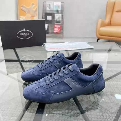 Wholesale Prada Casual Shoes For Men #1330919 $80.00 USD, Wholesale Quality Replica Prada Casual Shoes