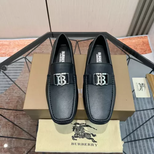 Wholesale Burberry Leather Shoes For Men #1330945 $100.00 USD, Wholesale Quality Replica Burberry Leather Shoes