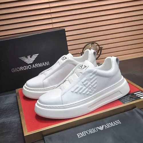 Wholesale Armani Casual Shoes For Men #1331002 $92.00 USD, Wholesale Quality Replica Armani Casual Shoes