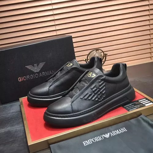 Wholesale Armani Casual Shoes For Men #1331004 $92.00 USD, Wholesale Quality Replica Armani Casual Shoes