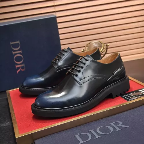 Wholesale Christian Dior Leather Shoes For Men #1331045 $102.00 USD, Wholesale Quality Replica Christian Dior Leather Shoes