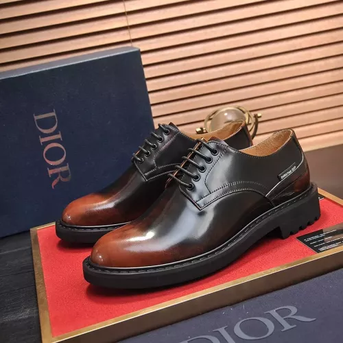 Wholesale Christian Dior Leather Shoes For Men #1331046 $102.00 USD, Wholesale Quality Replica Christian Dior Leather Shoes