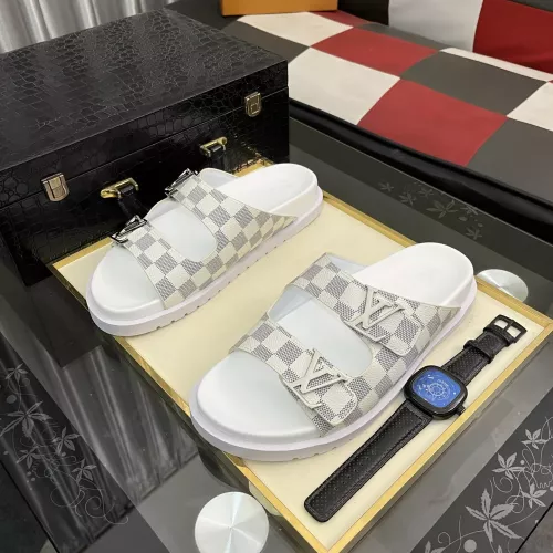 Wholesale Louis Vuitton Slippers For Men #1331060 $56.00 USD, Wholesale Quality Replica Louis Vuitton Slippers