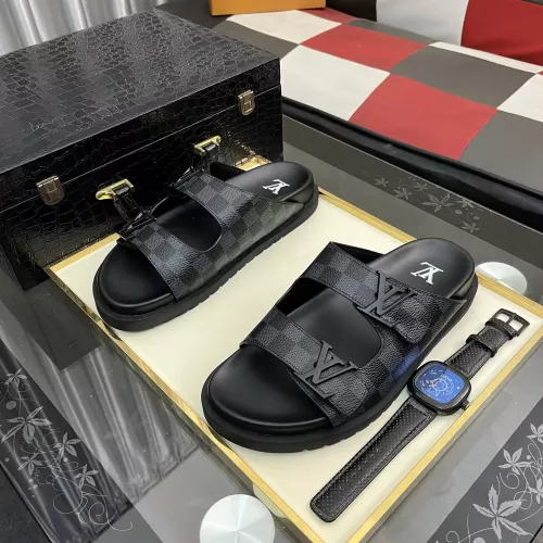 Wholesale Louis Vuitton Slippers For Men #1331061 $56.00 USD, Wholesale Quality Replica Louis Vuitton Slippers