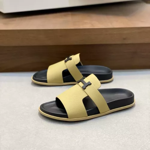 Wholesale Hermes Slippers For Men #1331076 $82.00 USD, Wholesale Quality Replica Hermes Slippers