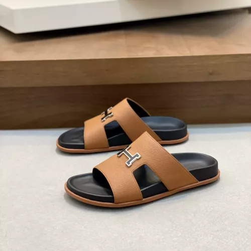 Wholesale Hermes Slippers For Men #1331115 $82.00 USD, Wholesale Quality Replica Hermes Slippers