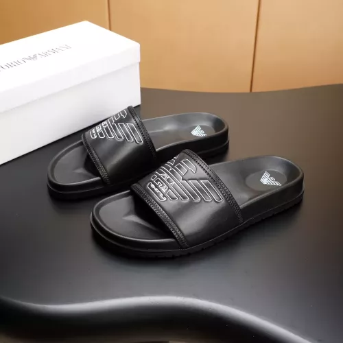 Wholesale Armani Slippers For Men #1331158 $68.00 USD, Wholesale Quality Replica Armani Slippers