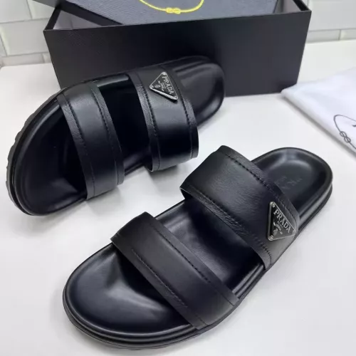 Wholesale Prada Slippers For Men #1331198 $68.00 USD, Wholesale Quality Replica Prada Slippers