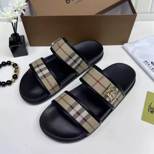 Wholesale Burberry Slippers For Men #1331202 $68.00 USD, Wholesale Quality Replica Burberry Slippers