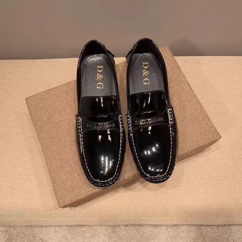 Wholesale Dolce &amp; Gabbana D&amp;G Leather Shoes For Men #1331222 $76.00 USD, Wholesale Quality Replica Dolce &amp; Gabbana D&amp;G Leather Shoes