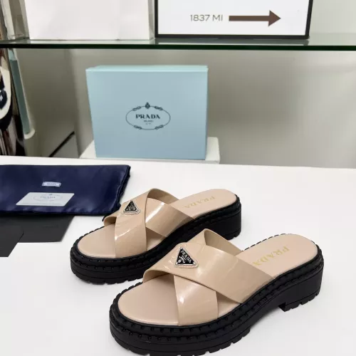 Wholesale Prada Slippers For Women #1331355 $82.00 USD, Wholesale Quality Replica Prada Slippers