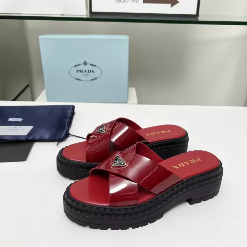 Wholesale Prada Slippers For Women #1331356 $82.00 USD, Wholesale Quality Replica Prada Slippers