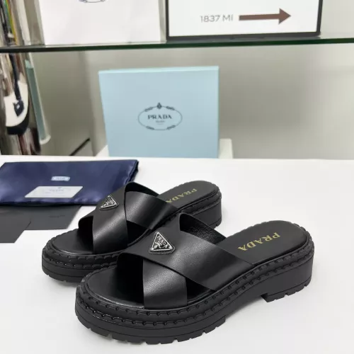 Wholesale Prada Slippers For Women #1331358 $82.00 USD, Wholesale Quality Replica Prada Slippers
