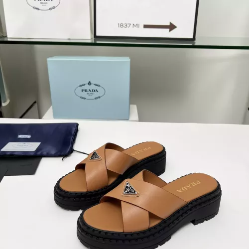 Wholesale Prada Slippers For Women #1331359 $82.00 USD, Wholesale Quality Replica Prada Slippers