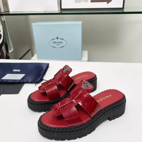 Wholesale Prada Slippers For Women #1331362 $82.00 USD, Wholesale Quality Replica Prada Slippers