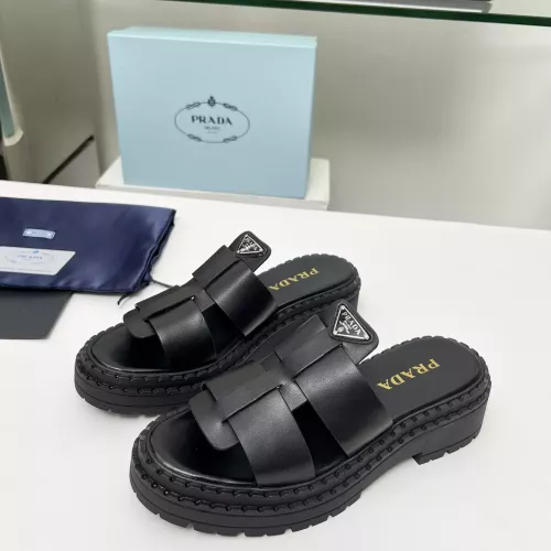 Wholesale Prada Slippers For Women #1331364 $82.00 USD, Wholesale Quality Replica Prada Slippers