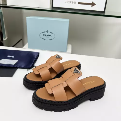 Wholesale Prada Slippers For Women #1331365 $82.00 USD, Wholesale Quality Replica Prada Slippers