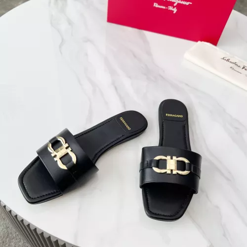 Wholesale Salvatore Ferragamo Slippers For Women #1331369 $82.00 USD, Wholesale Quality Replica Salvatore Ferragamo Slippers