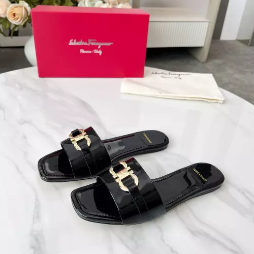Wholesale Salvatore Ferragamo Slippers For Women #1331370 $82.00 USD, Wholesale Quality Replica Salvatore Ferragamo Slippers