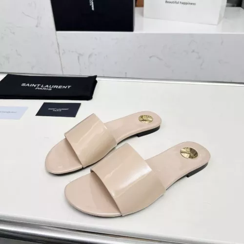 Wholesale Yves Saint Laurent YSL Slippers For Women #1331371 $85.00 USD, Wholesale Quality Replica Yves Saint Laurent YSL Slippers