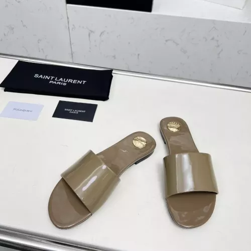 Wholesale Yves Saint Laurent YSL Slippers For Women #1331374 $85.00 USD, Wholesale Quality Replica Yves Saint Laurent YSL Slippers