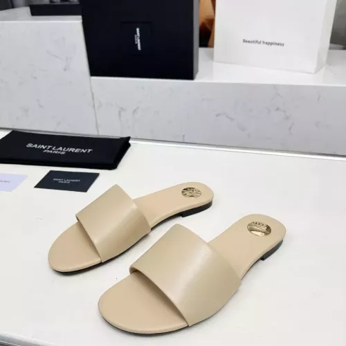Wholesale Yves Saint Laurent YSL Slippers For Women #1331376 $85.00 USD, Wholesale Quality Replica Yves Saint Laurent YSL Slippers