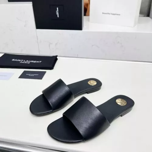 Wholesale Yves Saint Laurent YSL Slippers For Women #1331377 $85.00 USD, Wholesale Quality Replica Yves Saint Laurent YSL Slippers
