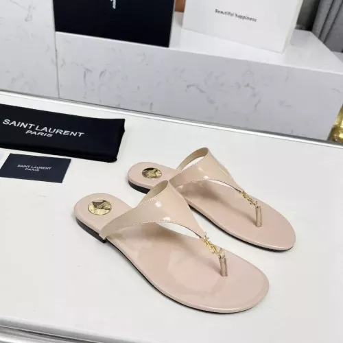 Wholesale Yves Saint Laurent YSL Slippers For Women #1331381 $85.00 USD, Wholesale Quality Replica Yves Saint Laurent YSL Slippers