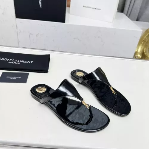 Wholesale Yves Saint Laurent YSL Slippers For Women #1331384 $85.00 USD, Wholesale Quality Replica Yves Saint Laurent YSL Slippers