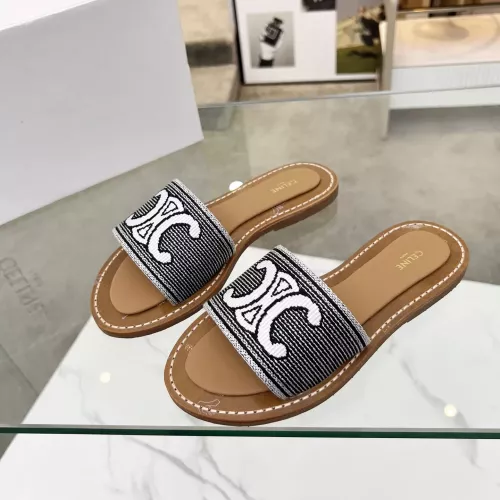 Wholesale Celine Slippers For Women #1331416 $85.00 USD, Wholesale Quality Replica Celine Slippers