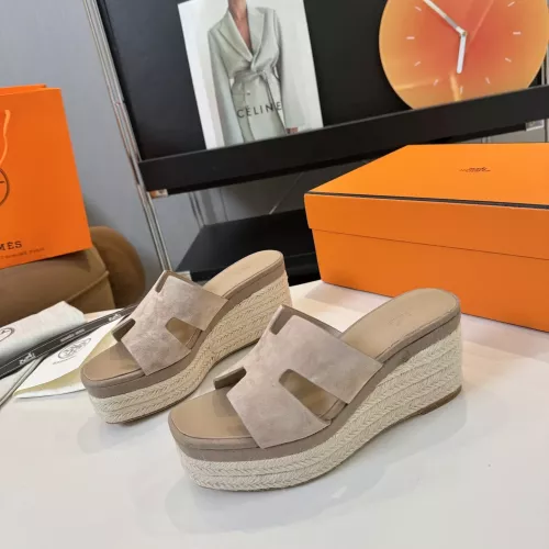 Wholesale Hermes Slippers For Women #1331424 $108.00 USD, Wholesale Quality Replica Hermes Slippers