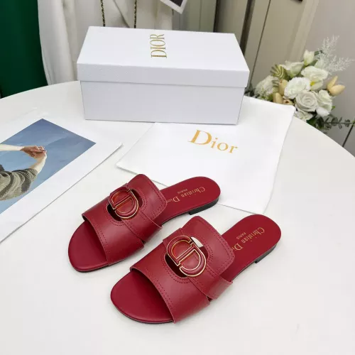 Wholesale Christian Dior Slippers For Women #1331590 $85.00 USD, Wholesale Quality Replica Christian Dior Slippers