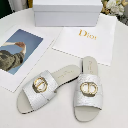 Wholesale Christian Dior Slippers For Women #1331592 $85.00 USD, Wholesale Quality Replica Christian Dior Slippers