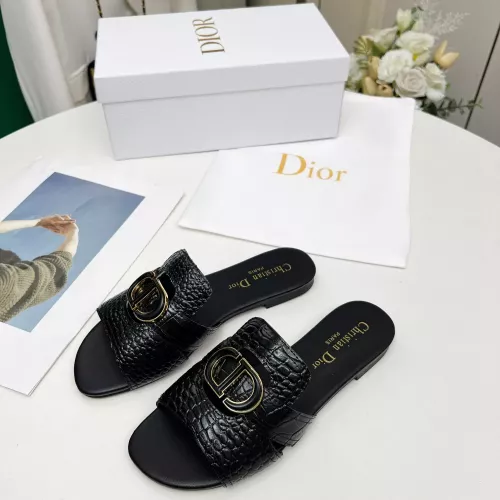 Wholesale Christian Dior Slippers For Women #1331594 $85.00 USD, Wholesale Quality Replica Christian Dior Slippers