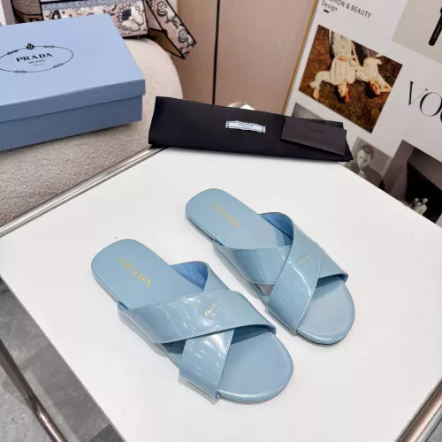Wholesale Prada Slippers For Women #1331666 $68.00 USD, Wholesale Quality Replica Prada Slippers