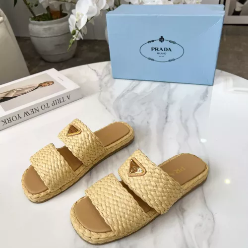 Wholesale Prada Slippers For Women #1331672 $82.00 USD, Wholesale Quality Replica Prada Slippers