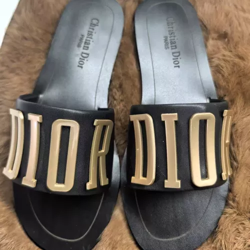Wholesale Christian Dior Slippers For Women #1331702 $56.00 USD, Wholesale Quality Replica Christian Dior Slippers