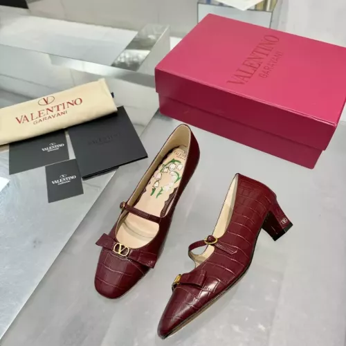 Wholesale Valentino High-Heeled Shoes For Women #1331706 $108.00 USD, Wholesale Quality Replica Valentino High-Heeled Shoes