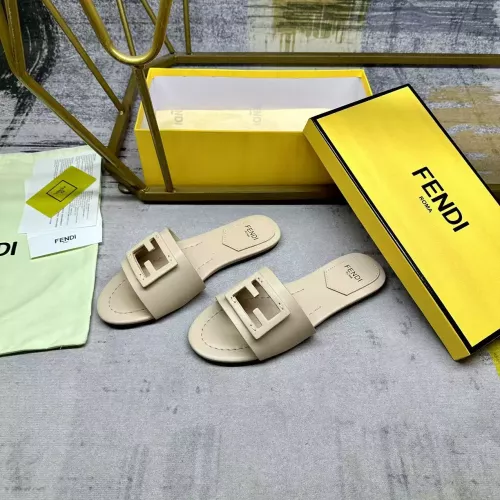 Wholesale Fendi Slippers For Women #1331740 $80.00 USD, Wholesale Quality Replica Fendi Slippers