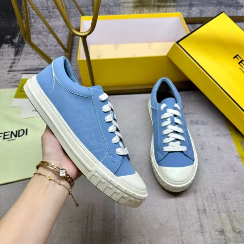 Wholesale Fendi Casual Shoes For Men #1331758 $92.00 USD, Wholesale Quality Replica Fendi Casual Shoes