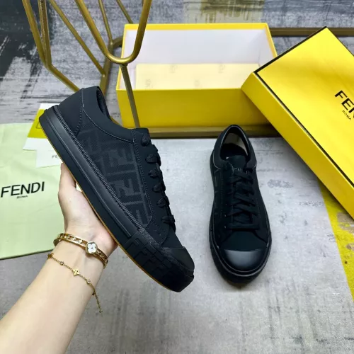 Wholesale Fendi Casual Shoes For Men #1331760 $92.00 USD, Wholesale Quality Replica Fendi Casual Shoes