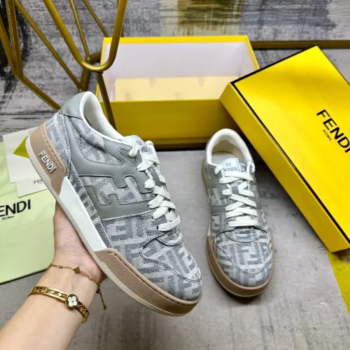 Wholesale Fendi Casual Shoes For Men #1331762 $105.00 USD, Wholesale Quality Replica Fendi Casual Shoes