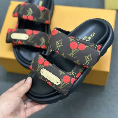 Wholesale Louis Vuitton Slippers For Men #1331821 $80.00 USD, Wholesale Quality Replica Louis Vuitton Slippers