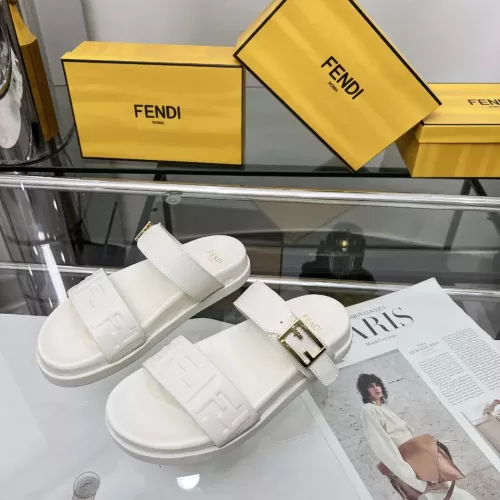Wholesale Fendi Slippers For Women #1331941 $96.00 USD, Wholesale Quality Replica Fendi Slippers