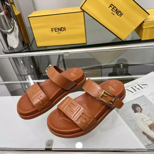 Wholesale Fendi Slippers For Women #1331943 $96.00 USD, Wholesale Quality Replica Fendi Slippers
