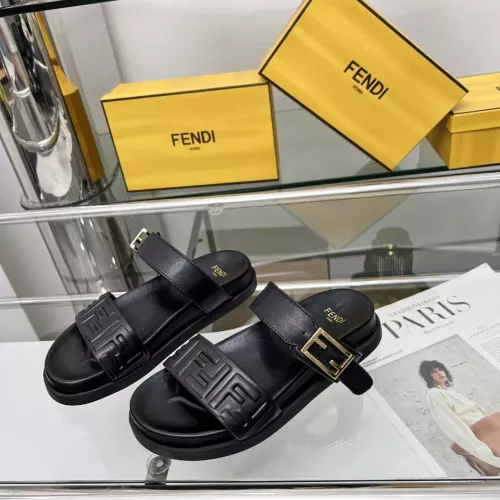 Wholesale Fendi Slippers For Women #1331944 $96.00 USD, Wholesale Quality Replica Fendi Slippers