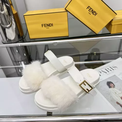Wholesale Fendi Slippers For Women #1331945 $102.00 USD, Wholesale Quality Replica Fendi Slippers