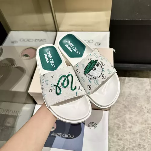 Wholesale Jimmy Choo Slippers For Women #1331948 $85.00 USD, Wholesale Quality Replica Jimmy Choo Slippers