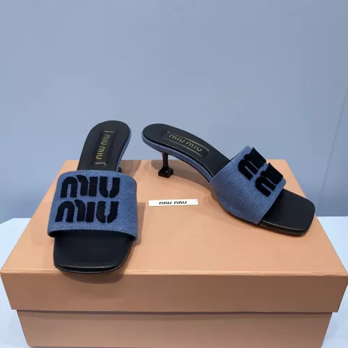 Wholesale MIU MIU Slippers For Women #1331975 $85.00 USD, Wholesale Quality Replica MIU MIU Slippers
