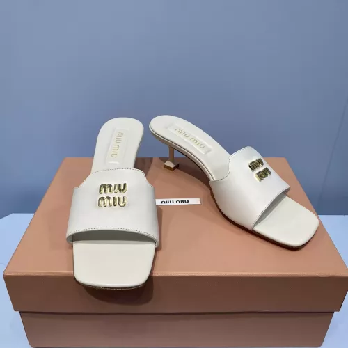 Wholesale MIU MIU Slippers For Women #1331977 $85.00 USD, Wholesale Quality Replica MIU MIU Slippers